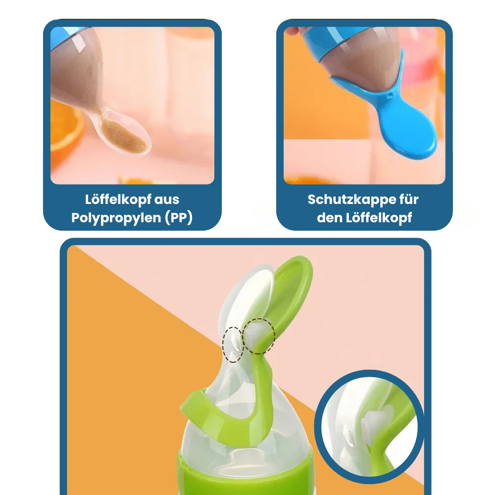 EasyFeed Baby-Löffel – Befüllbar & BPA-frei