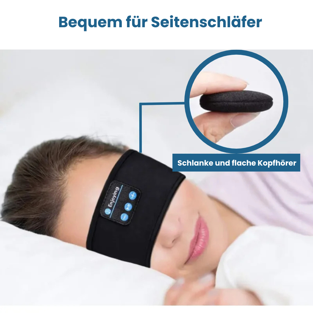 RelaxMate – Schlafkopfhörer für Seitenschläfer und ruhige Nächte